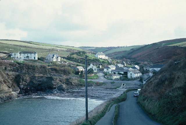 28. Port Gaverne, viewed from the north