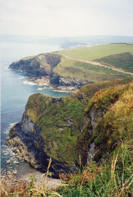 50. A view from Crowser Cove (foreground) looking east to Lobber Point