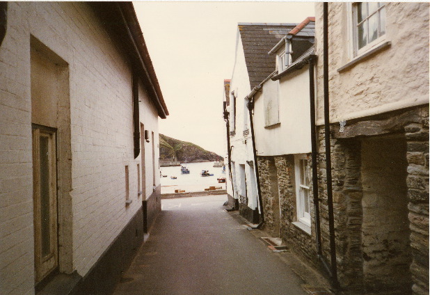 54. Lower Middle Street looking towards the Town Platt and the harbour
