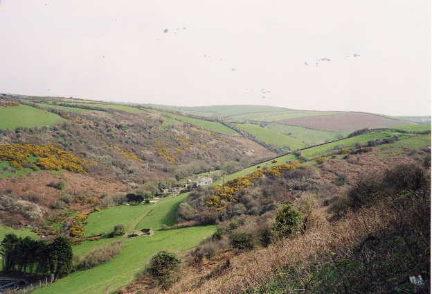 46. The Port Isaac valley with the Old Mill