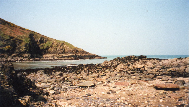 60. Lobber Point, viewed from outside the eastern breakwater
